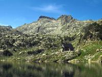 Colomèrs Hütte II mit Agulhes de Colomèrs